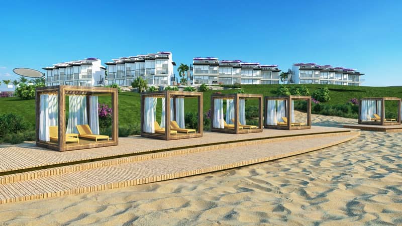 Complex of Spacious Apartments in an Excellent Location on the Beachfront in Esentepe (001498) — photo 10
