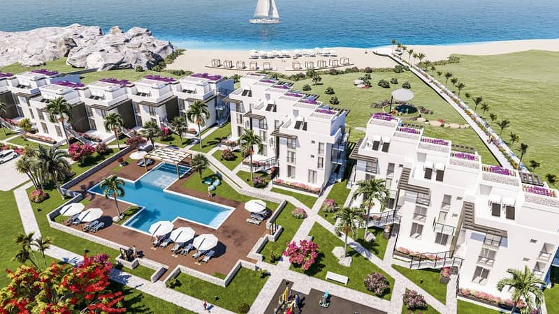 Complex of Spacious Apartments in an Excellent Location on the Beachfront in Esentepe (001498) — photo 21