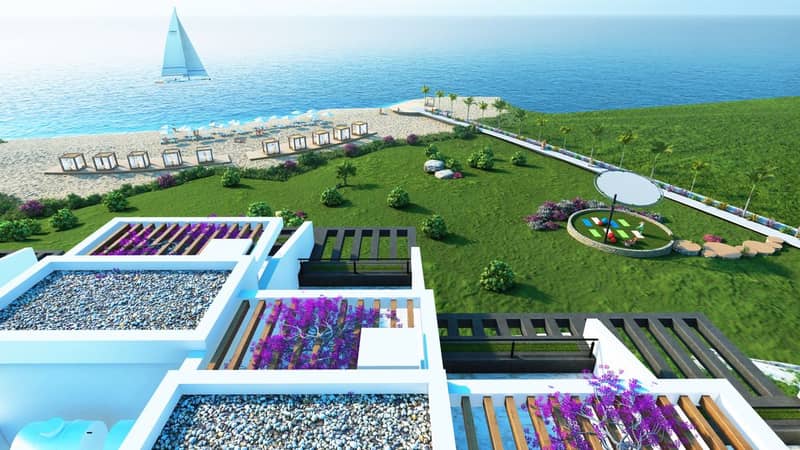 Complex of Spacious Apartments in an Excellent Location on the Beachfront in Esentepe (001498) — photo 9