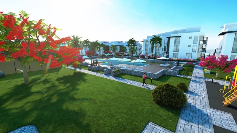 Complex of Spacious Apartments in an Excellent Location on the Beachfront in Esentepe (001498) — photo 15