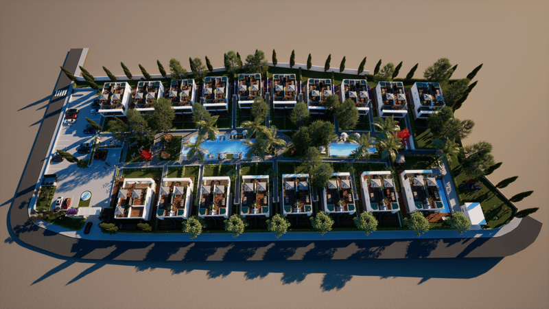Modern Premium Villa Complex in the Heart of Kyrenia, Lapta (001314) — photo 14