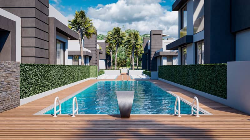 Modern complex of spacious villas in Yenibogaziçi area (001316) — photo 8