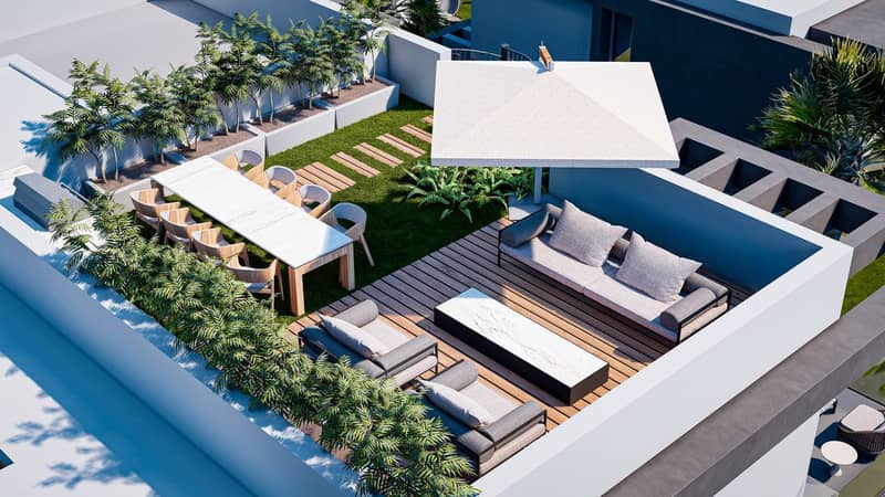 Modern complex of spacious villas in Yenibogaziçi area (001316) — photo 7