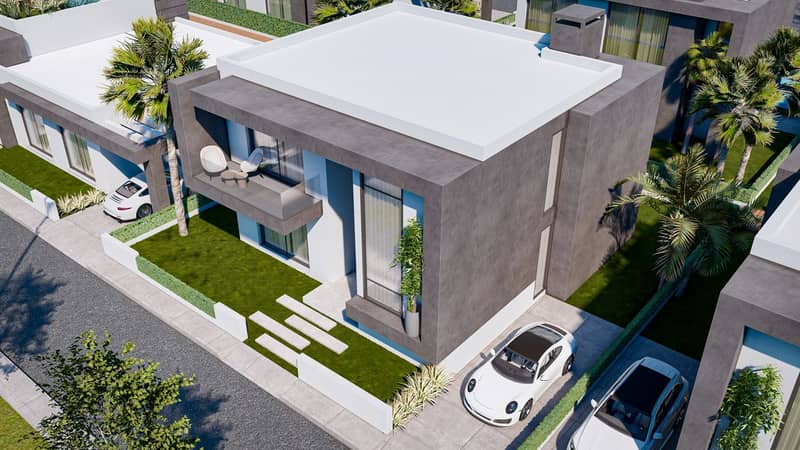 Modern complex of spacious villas in Yenibogaziçi area (001316) — photo 16