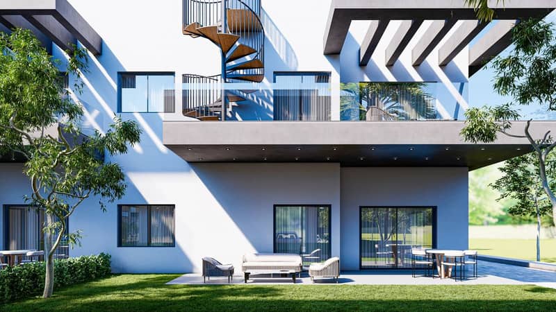 Modern complex of spacious villas in Yenibogaziçi area (001316) — photo 11