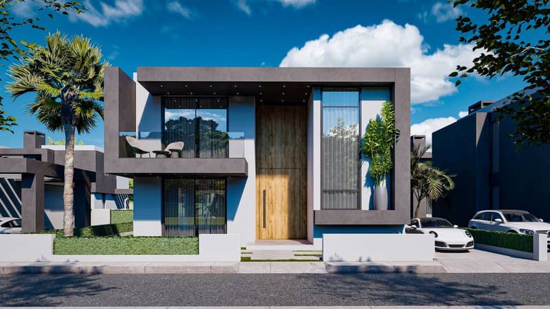 Modern complex of spacious villas in Yenibogaziçi area (001316) — photo 5