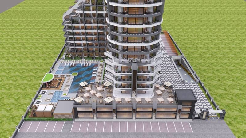 Elegant Apartment Complex in Lefke, in the Beautiful Güzelyurt Area (02305) — photo 7