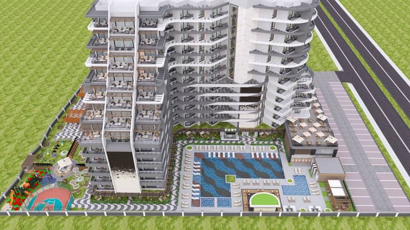 Elegant Apartment Complex in Lefke, in the Beautiful Güzelyurt Area (02305) — photo 6