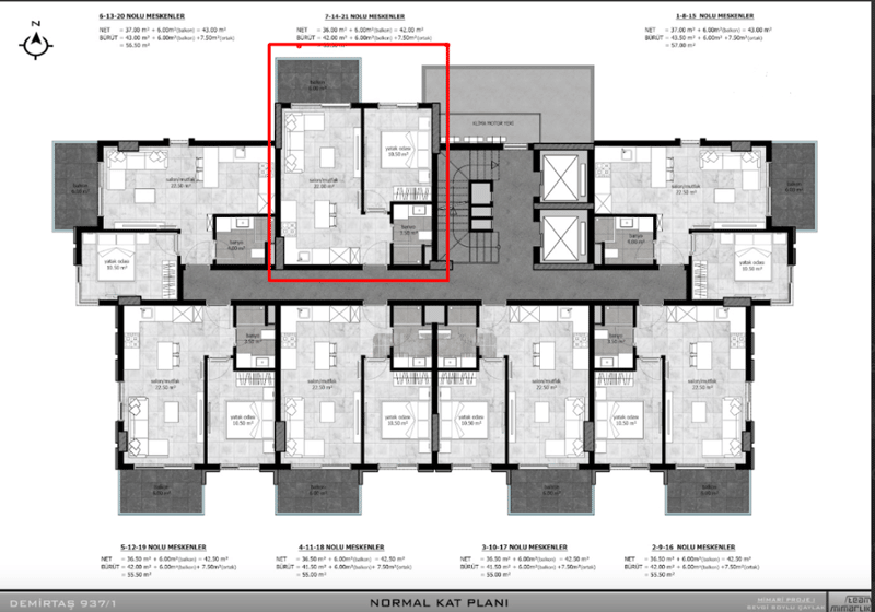 Apartment from Investor in Modern Residential Complex on the Main Street of Demirtaş District (20500) — photo 8