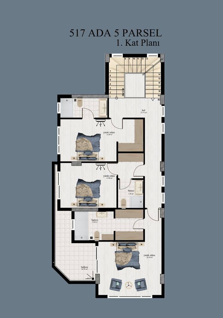 Unique Villa with Panoramic Sea View from the Developer in Kargıdjak Area (00683) — photo 17
