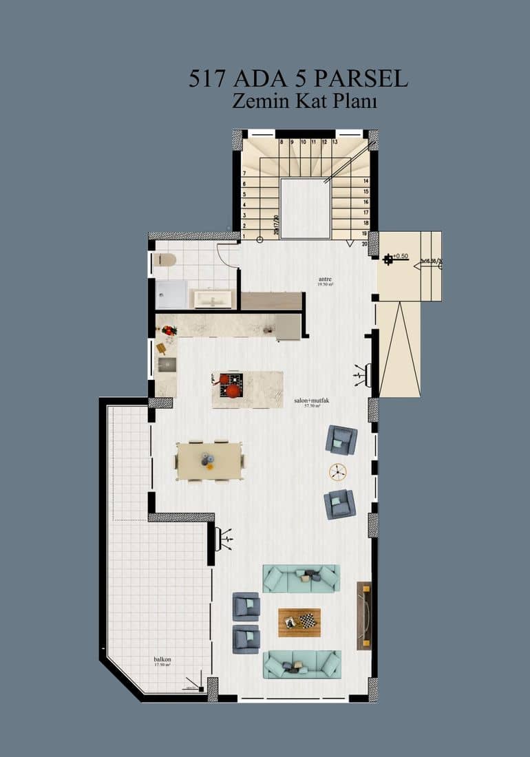Unique Villa with Panoramic Sea View from the Developer in Kargıdjak Area (00683) — photo 15
