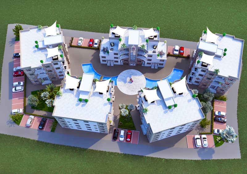 Modern Apartments in a Residential Complex in the Vibrant Area of Alsancak (002318) — photo 3