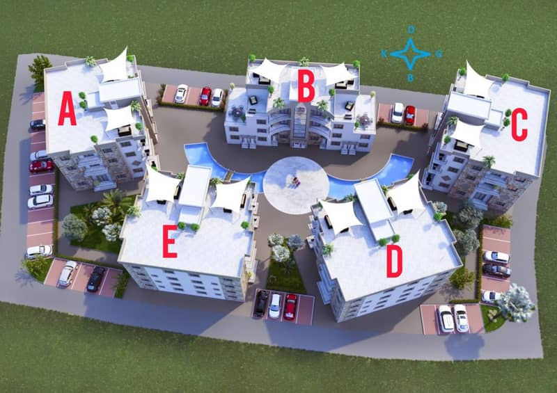 Modern Apartments in a Residential Complex in the Vibrant Area of Alsancak (002318) — photo 4