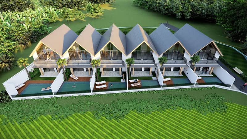 Modern Complex of 6 Townhouses on Bali (005368) — photo 3