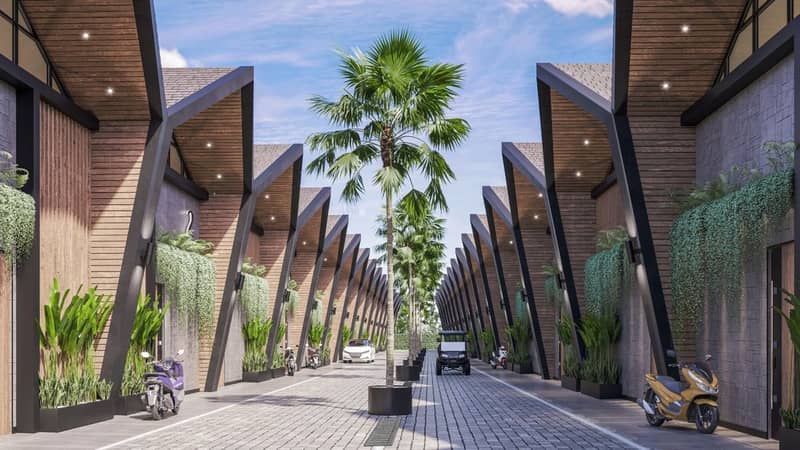 Townhouse Complex with Individual Pools in Canggu Area (006133) — photo 2