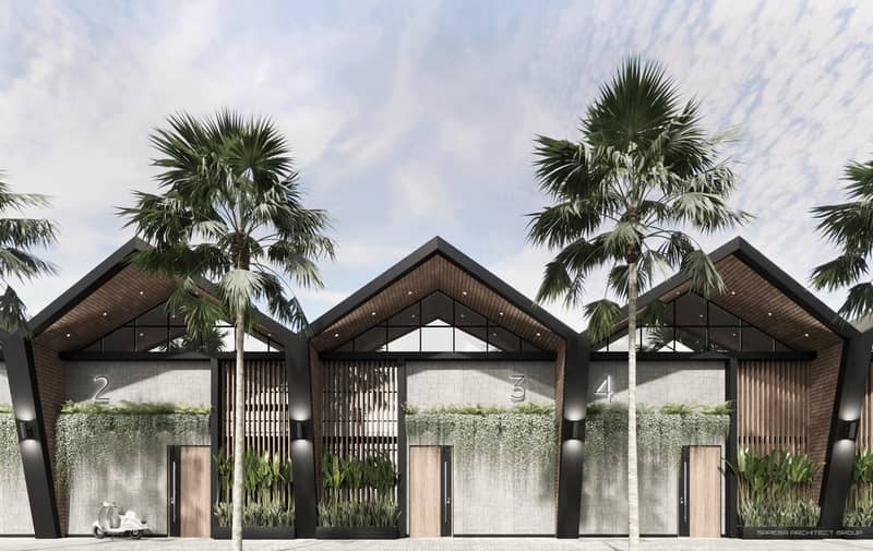 Townhouse Complex with Individual Pools in Canggu Area (006133) — photo 6