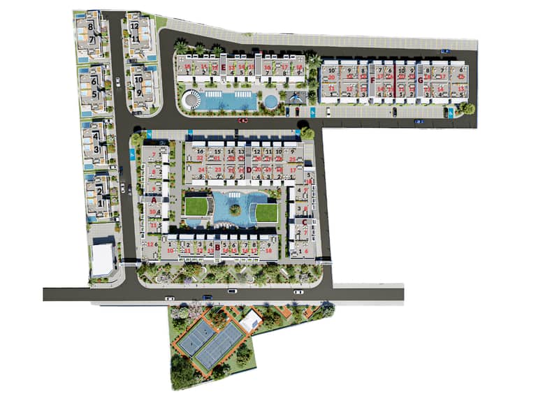 Unique Residential Complex from Developer in Beautiful Iskele District (001116) — photo 27