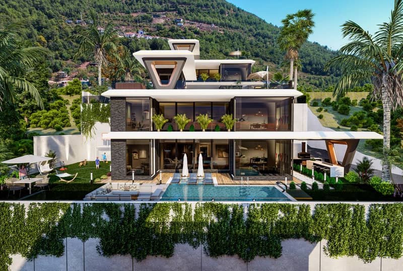 Luxury Villas in an Exclusive Complex in Alanya (009243) — photo 2