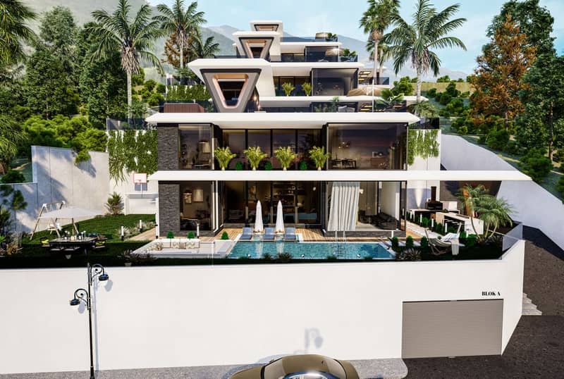 Luxury Villas in an Exclusive Complex in Alanya (009243) — photo 9