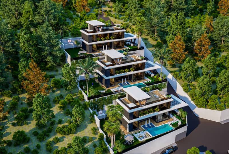 Luxury Villas in an Exclusive Complex in Alanya (009243) — photo 14