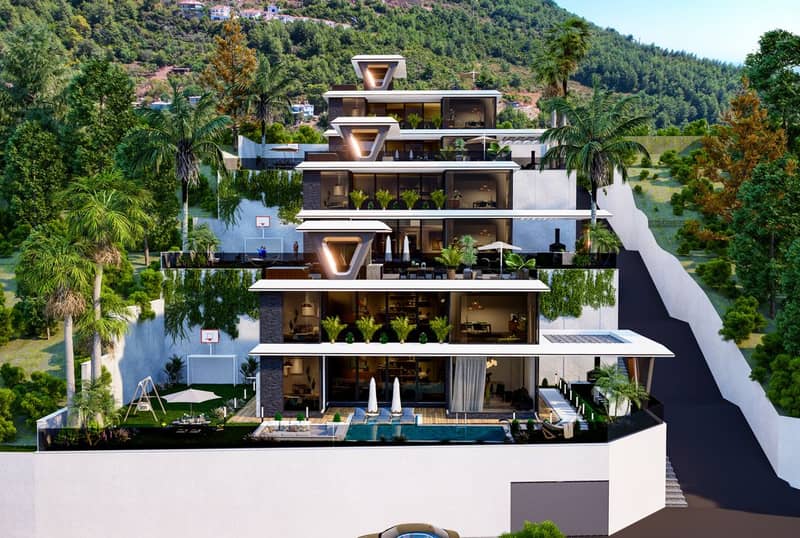 Luxury Villas in an Exclusive Complex in Alanya (009243) — photo 30