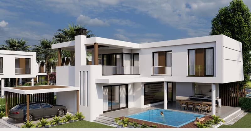 Уникальный комплекс эксклюзивных и комфортабельных вилл в районе Енибогазичи (010105) — фото 4