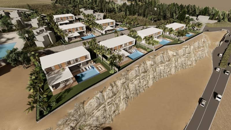 Exceptional villa complex just 60 meters from the beautiful Mediterranean coastline (007201) — photo 16