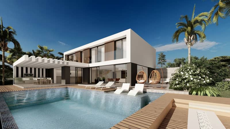 Exceptional villa complex just 60 meters from the beautiful Mediterranean coastline (007201) — photo 2