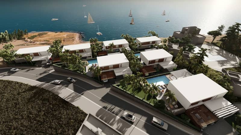 Exceptional villa complex just 60 meters from the beautiful Mediterranean coastline (007201) — photo 14