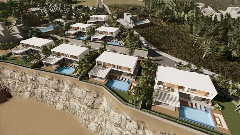 Exceptional villa complex just 60 meters from the beautiful Mediterranean coastline (007201) — photo 15