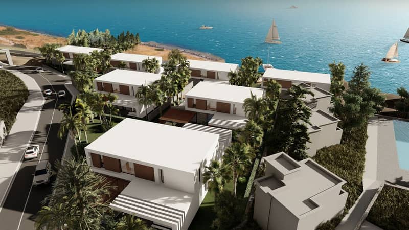 Exceptional villa complex just 60 meters from the beautiful Mediterranean coastline (007201) — photo 7