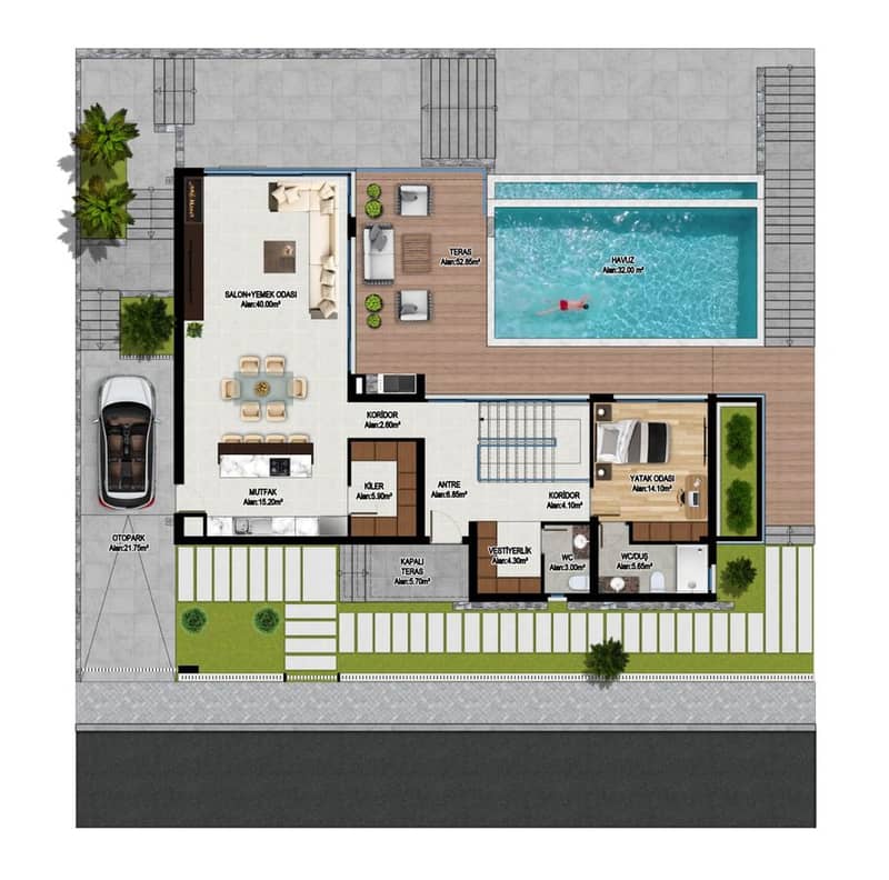 Exclusive Villa Complex in the Prestigious Arapkoy Area (002406) — photo 28