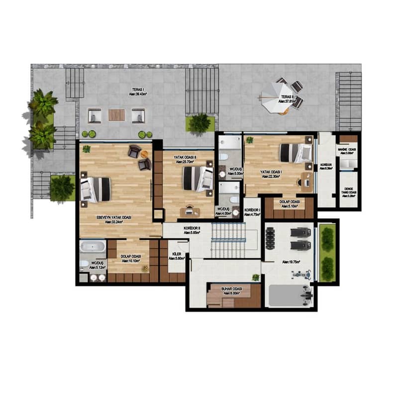 Exclusive Villa Complex in the Prestigious Arapkoy Area (002406) — photo 27