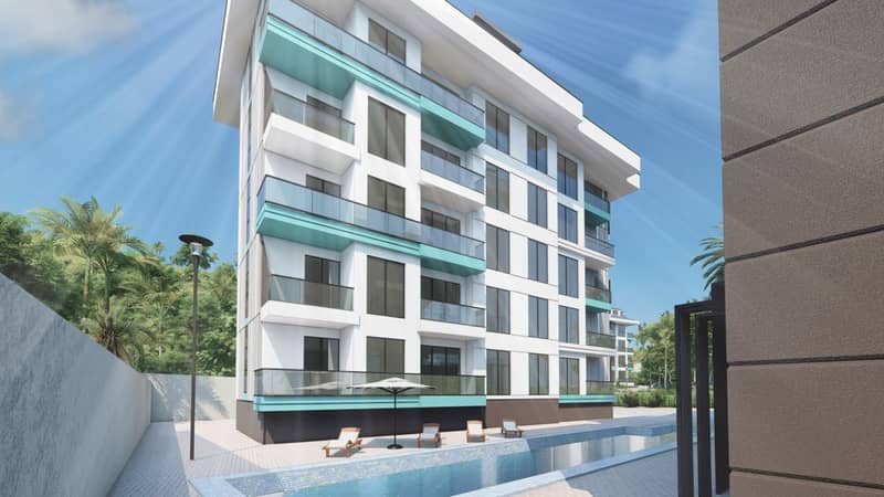 Apartment in a Complex with Full Infrastructure 520 m from the Sea in Central Alanya (31500) — photo 4