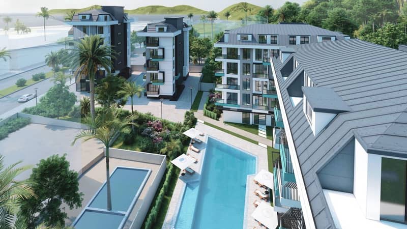 Apartment in a Complex with Full Infrastructure 520 m from the Sea in Central Alanya (31500) — photo 9