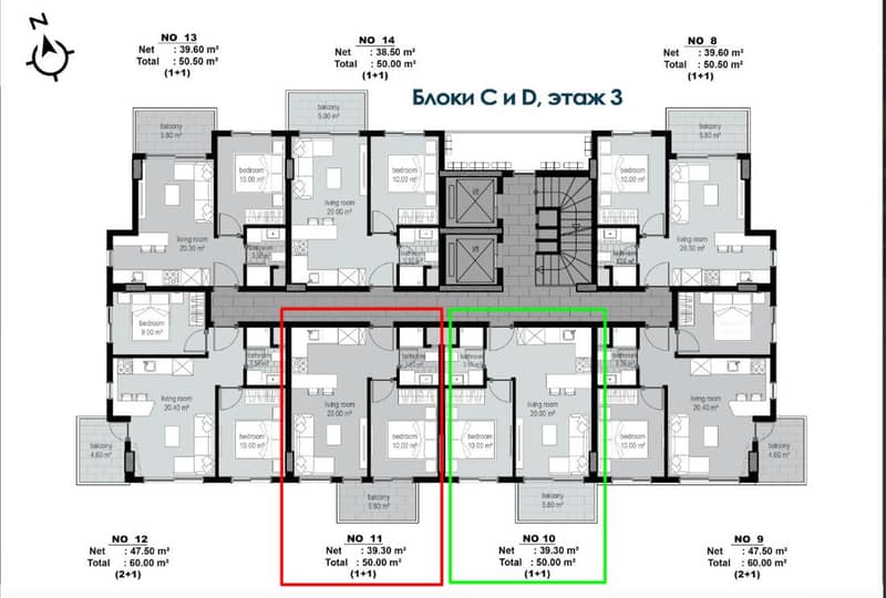 New Apartments from Investor in Residential Complex in Central Alanya (32100) — photo 14
