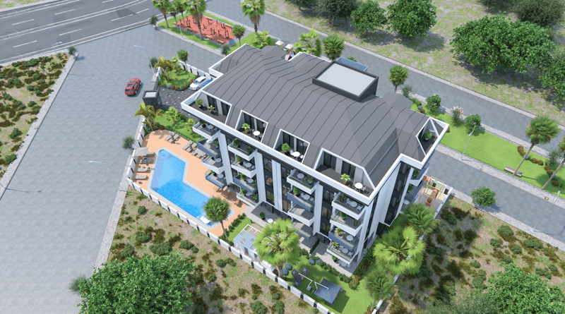 1-Bedroom Apartment 200 Meters from the Sea in a Residential Complex in Demirtaş (33900) — photo 8
