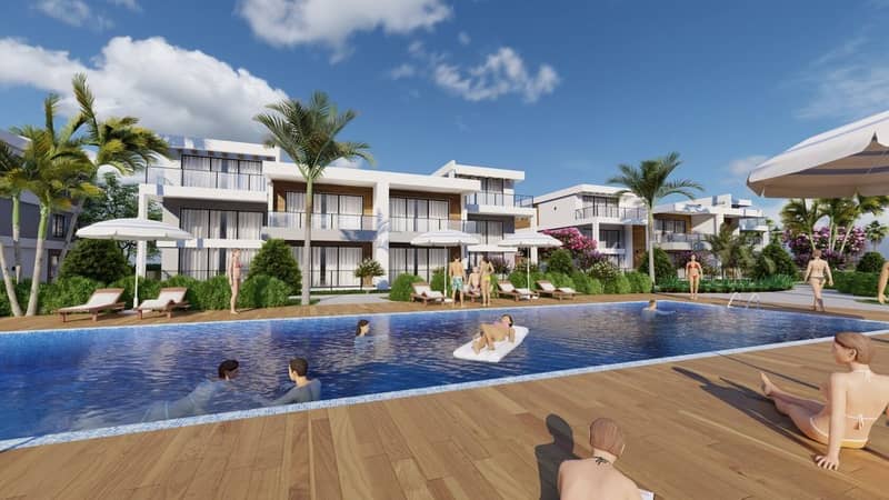Modern Villas in a Beachfront Complex in the Bogaz Area (007278) — photo 2