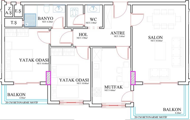 New Furnished Apartment, Demirtaş District (37400) — photo 3