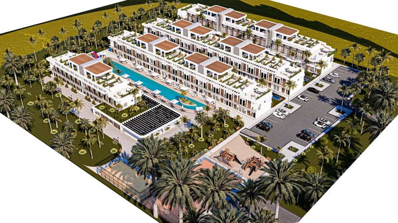 Apartments in a Residential Complex 700 m from the Sea in Bahçeli/İskele Area (003514) — photo 34