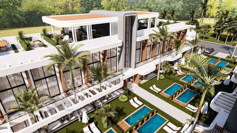 Apartments in a Residential Complex 700 m from the Sea in Bahçeli/İskele Area (003514) — photo 2