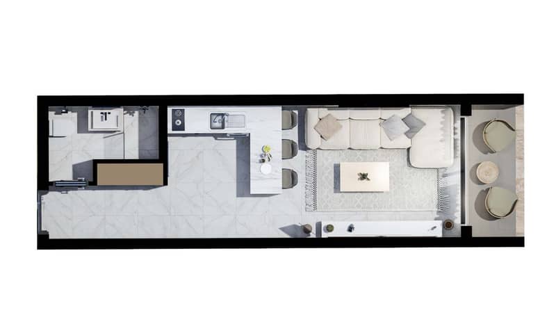 Apartments in a Residential Complex 700 m from the Sea in Bahçeli/İskele Area (003514) — photo 47