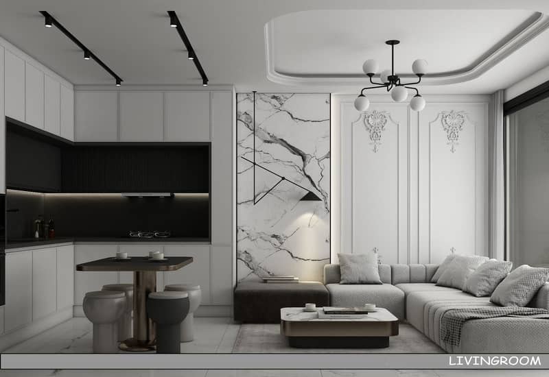Spacious Apartments in a New Residential Complex in Kargycak Area (001422) — photo 28