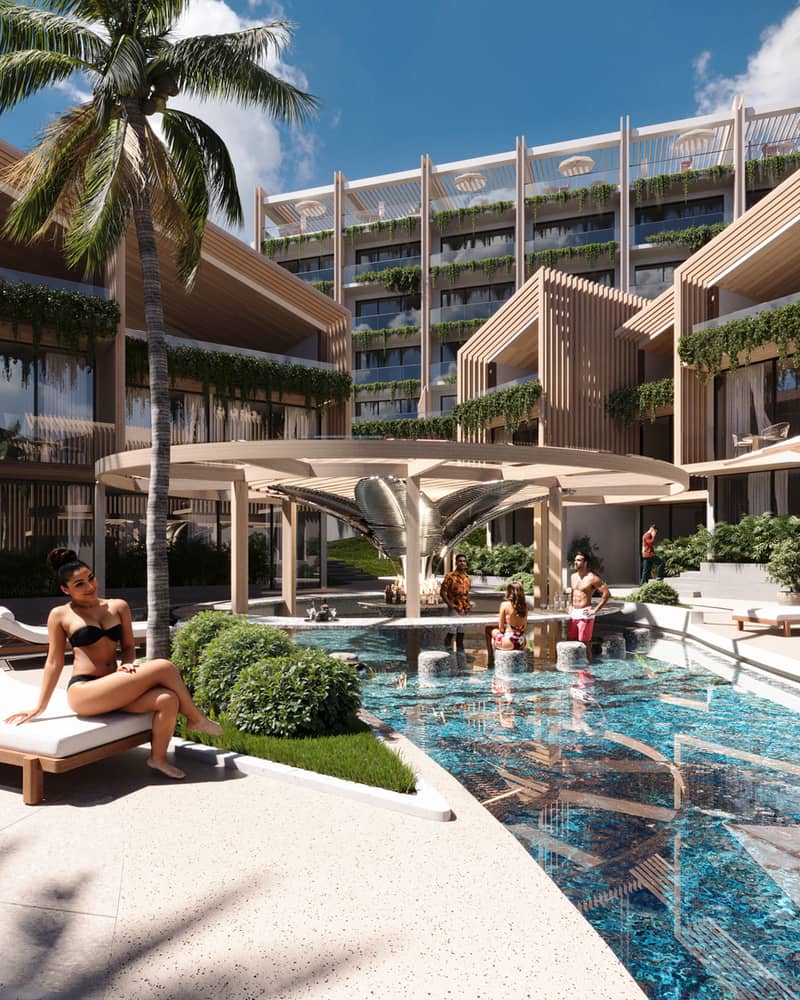 Unique Residential Villa Complex on a Scenic Ocean Beachfront on Bali Island (008320) — photo 8