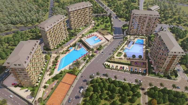 Квартира в жилом комплексе в живописном районе Авсаллар (40900) — фото 2