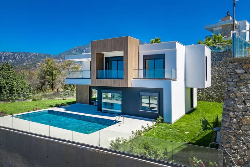 Stunning Villa with Mountain and Sea Views for Sale in Kargıcak Area (004422) — photo 2