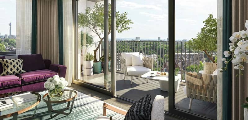 Роскошные апартаменты с видом на Primrose Hill и Риджентс-парк (011283) — фото 10