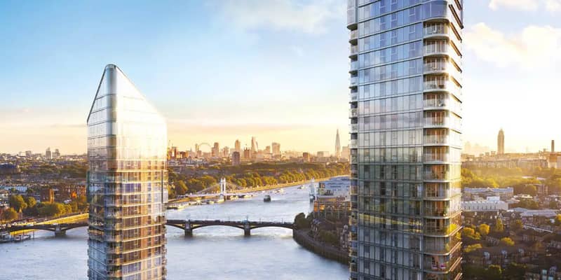 Роскошные апартаменты на берегу Темзы в Челси, Лондон (015283) — фото 3