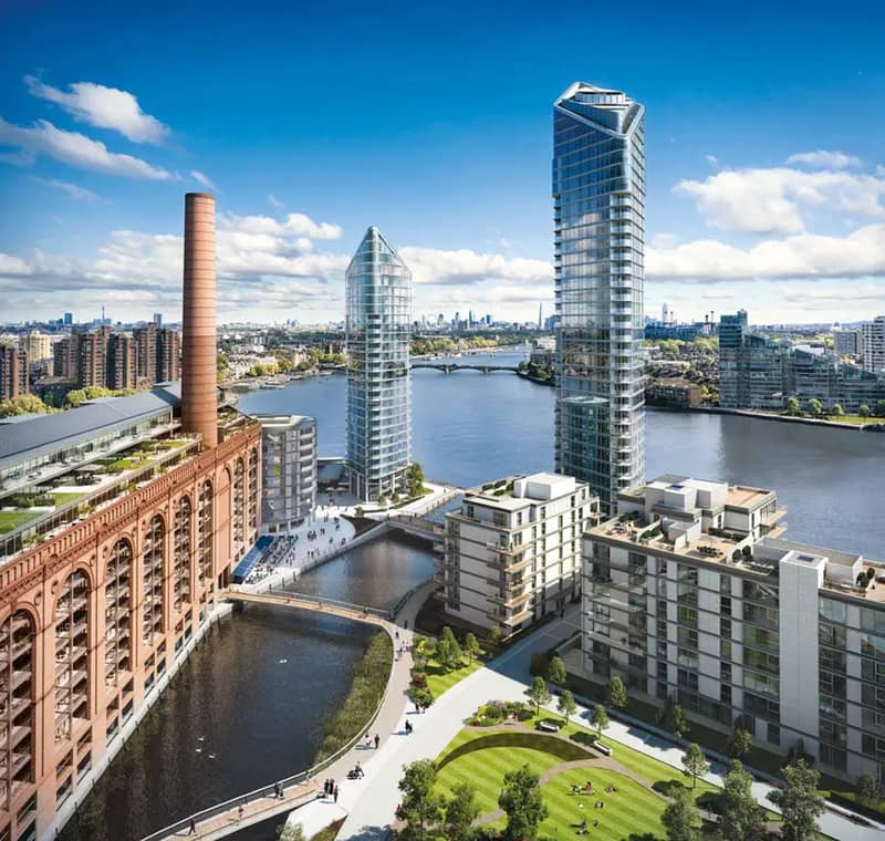 Роскошные апартаменты на берегу Темзы в Челси, Лондон (015283) — фото 2