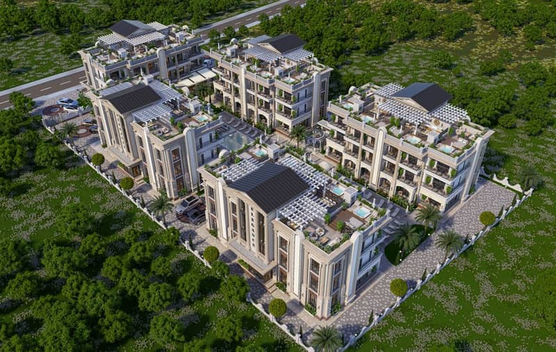 Роскошные квартиры с террасами от застройщика в комплексе, Искеле (002527) — фото 6